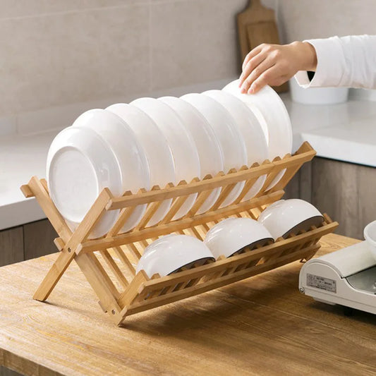 Bamboo Dish Rack