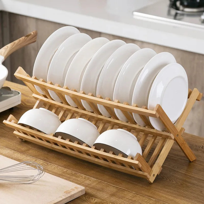 Bamboo Dish Rack