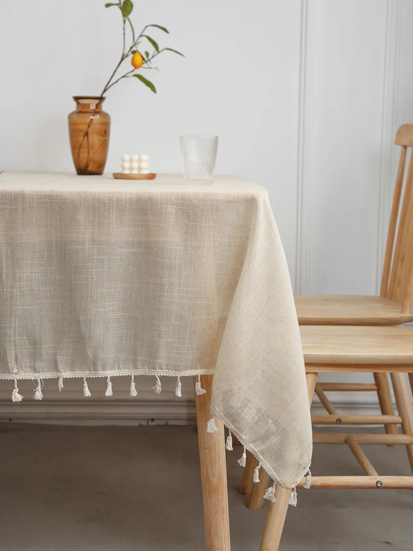 Elegant Linen Tablecloth