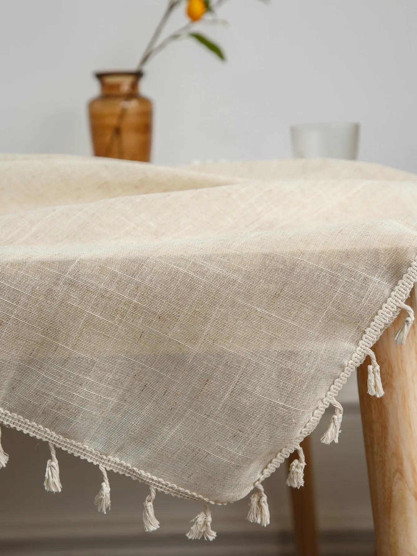 Elegant Linen Tablecloth