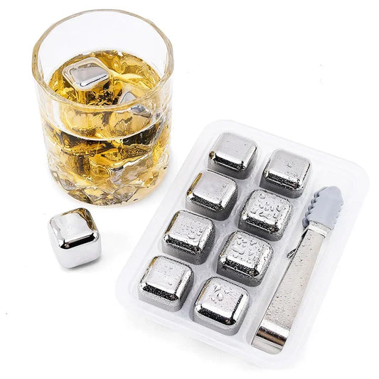 Stainless Steel Ice Cubes