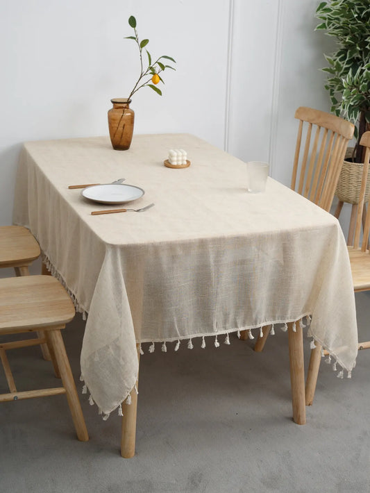 Elegant Linen Tablecloth